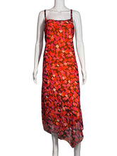 Load image into Gallery viewer, 1990's Deadstock Geometric Chiffon Slip Dress - Size L