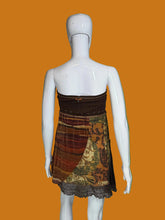 Load image into Gallery viewer, Mannequin wearing a brown strapless top on a plain background