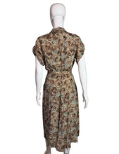 Load image into Gallery viewer, Mannequin wearing a patterned dress on a white background