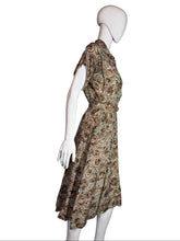 Load image into Gallery viewer, Mannequin wearing a patterned dress on a white surface