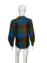 Load image into Gallery viewer, Plaid shirt on a mannequin
