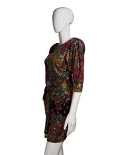 Load image into Gallery viewer, Mannequin wearing a patterned outfit on a white background