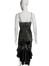 Load image into Gallery viewer, Mannequin wearing a black dress against a plain background.