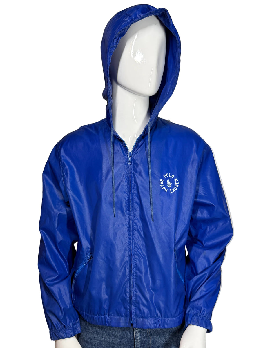 激レア！1990’s POLO RALPH LAUREN HOODED JKT 1990's Polo Ralph Lauren Windbreaker Size M – Antique Sugar
