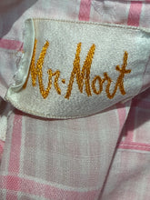 Load image into Gallery viewer, 1950's Pink Plaid Cotton "Mr. Mort" Sun Dress Size S/M