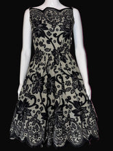 Load image into Gallery viewer, Black lace dress on a mannequin