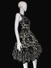 Load image into Gallery viewer, Black lace dress on a mannequin