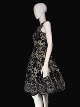 Load image into Gallery viewer, Black lace dress on a mannequin