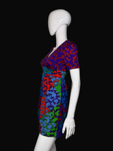 Load image into Gallery viewer, Colorful patterned dress on a mannequin