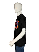Load image into Gallery viewer, Black t-shirt with Phoenix Suns logo on a mannequin