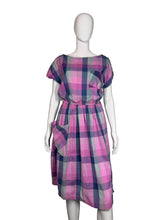 Load image into Gallery viewer, Plaid dress on a mannequin against a plain background