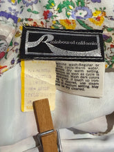 Load image into Gallery viewer, 1970's Rainbow Floral Maxi Dress Size S/M