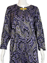 Load image into Gallery viewer, 1980's Saks Fifth Ave Glitter Sweater Dress Size XL