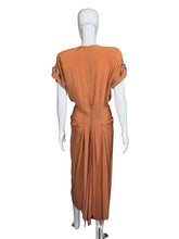 Load image into Gallery viewer, Orange dress on a mannequin