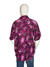 Load image into Gallery viewer, Pink patterned shirt on a mannequin