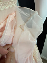 Load image into Gallery viewer, 1950's Baby Pink Fit and Flare Party/Prom Dress - SIze XS