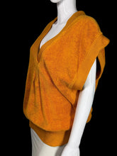 Load image into Gallery viewer, 1970's Designer Gianfranco Ferre Terrycloth Sweater Vest - Size L