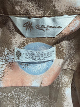 Load image into Gallery viewer, 1970's Bubble Print "Mr. California" Casual Shirt - Size L