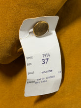 Load image into Gallery viewer, 1960's Deadstock Mustard Yellow Velour Suit Jacket Size 42