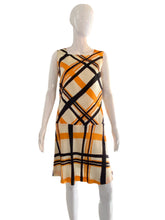 Load image into Gallery viewer, 1960's Plaid Day Dress Size S
