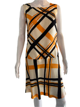 Load image into Gallery viewer, 1960's Plaid Day Dress Size S