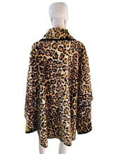 Load image into Gallery viewer, 1960's Faux Leopard Cape Size OS