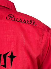 Load image into Gallery viewer, 1950's Troy's Stardust Bowling Shirt - Size S/M