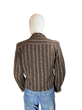 Load image into Gallery viewer, 1940's Reversible Rayon Ricky Jacket - Size S