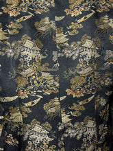 Load image into Gallery viewer, 1950's Japanese Silk Brocade Smoking Jacket - Size L