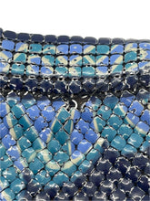 Load image into Gallery viewer, 1930's Art Deco Enameled Metal Mesh Purse