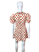 Load image into Gallery viewer, 1970's Apple Print Mini Dress Size S
