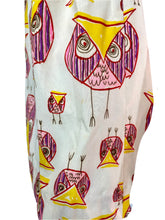 Load image into Gallery viewer, 1970's Owl Print Mini Dress Size S