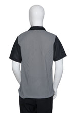 Load image into Gallery viewer, 1960's Black and White Paul Howard Casual Pullover Shirt - Size L