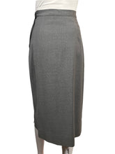 Load image into Gallery viewer, 1940's Two Tone Gray Switzer's Skirt Suit Size S