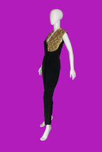 Load image into Gallery viewer, 1970s On The Rocks Leopard Print Jumpsuit – Size M