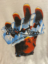 Load image into Gallery viewer, 1980s Judas Priest British Steel 1981 Tour Band Tee – Size S
