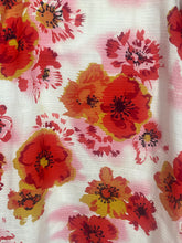 Load image into Gallery viewer, 1960's Floral Summer Wrap Dress Size M