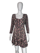 Load image into Gallery viewer, 1990's "Nostalgia" Floral Mini Dress Size M