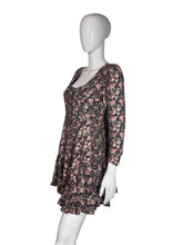 Load image into Gallery viewer, 1990's "Nostalgia" Floral Mini Dress Size M