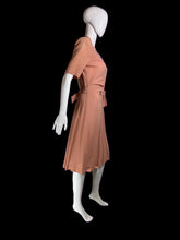 Load image into Gallery viewer, 1940s Lewin's Dusty Pink Sequined Evening Dress – Size M