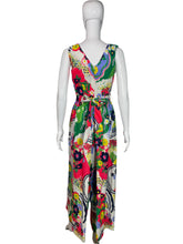 Load image into Gallery viewer, 1970's Alice of California Floral Jumpsuit Size S