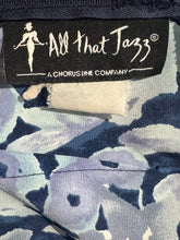 Load image into Gallery viewer, 1990's Long Blue Floral Sun Dress Size S