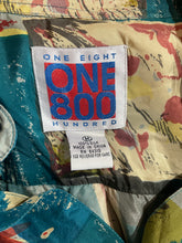 Load image into Gallery viewer, 1990's One Eight Hundred Abstract Silk Shirt Size M/L