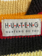 Load image into Gallery viewer, 1990's Striped Short Sleeve Sweater Size S