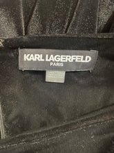 Load image into Gallery viewer, 2000's Y2K Designer Velvet & Pearl Dress Size S/M