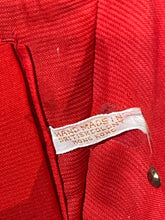 Load image into Gallery viewer, 1950s Candy Apple Red Wicker Box Purse