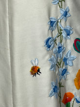 Load image into Gallery viewer, 1970's Floral Embroidered Wrap Skirt Size S