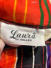 Load image into Gallery viewer, 1970's Pleated Plaid Maxi Skirt Size S