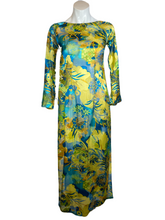 Load image into Gallery viewer, 1990's Floral Sheath Dress Size XS