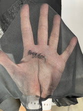 Load image into Gallery viewer, 1920'S Black lace and Chiffon Flapper Dress Size M